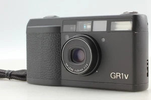 LESEN [fast neuwertig] Ricoh GR1V GR 1V analoge Kompaktkamera schwarz aus Japan - Bild 1 von 15