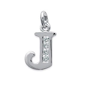 Pendentif Homme Lettre J en Argent et Zirconias - 1A860A11010H - BigBang-Bijoux - Imagen 1 de 1