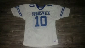 1984 - 1988s Brunswick High Blue Devil's Football Game Jersey Size L - Bild 1 von 3