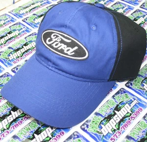 Ford ball cap logo trucker baseball truck hat car f150 f250 gt apparel gear new - Bild 1 von 2