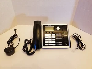 RCA ViSYS 25214 2-Line Corded Full Duplex Speakerphone TC25214 w/ manual & cable - Picture 1 of 11
