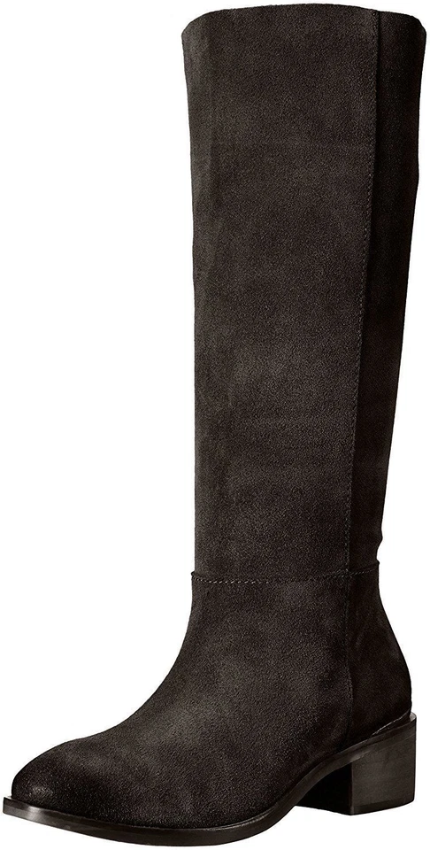 NEW NAUGHTY MONKEY Stride Chelsea Suede Knee High Rider Black Boot Size US 9.5 M - Image 1 of 4