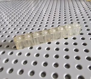 LEGO Basic Baustein Grundstein 1x8 Transparent Klar 1 stk 3008 A102 - Picture 1 of 1