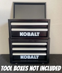 Kobalt/US General Mini Tool Box Lower Caster Wheel Upgrade BOXES NO INCUDLED - Picture 1 of 9