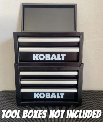 Kobalt/US General Mini Tool Box Lower Caster Wheel Upgrade BOXES NO INCUDLED - Image 1 of 4
