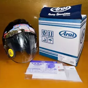 Arai VZ-RAM PLUS Jet Helmet Glass Black S:55-56cm New From Japan - Imagen 1 de 6