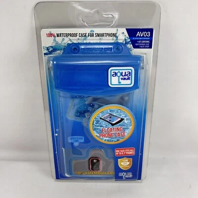 AQUA VAULT 100% Waterproof Smartphone Case Money Pouch Neck Strap #AV03 NEW - Image 1 of 4