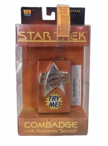 IPI Toys Star Trek Voyager Kommunikator Abzeichen mit Sound Noise Maker NEU IM BOX - Bild 1 von 6