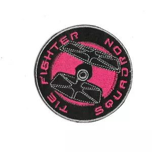 TIE FIGHTER Iron on / Sew on Patch Embroidered Badge Motif Movie Star Wars PT544 - Foto 1 di 1