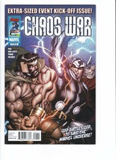 CHAOS WAR #1 2 3 (HQ SCANS) BY GREG PAK, MARVEL COMICS 2010 [AVENGERS, THOR]