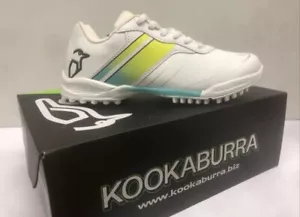Kookaburra KC 5.0 Aqua Rubber Stud Kids Size 12 Cricket Shoes ** FREE P&P ** - Picture 1 of 4
