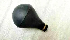 New Black Rubber Bulb For Antique Brass Car Taxi Truck Fits Horn #B45 - Picture 1 of 9