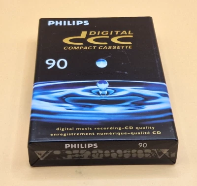 PHILIPS DCC 90   Blank Audio Cassette Tape (Sealed) NOS! New - Image 1 of 4