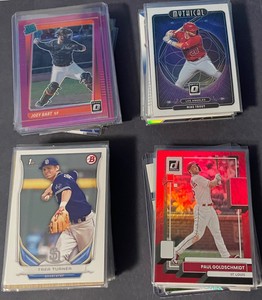 Random Lot Of MLB Cards Featuring Stars, Rookies & Numbered And Patches 85 Total