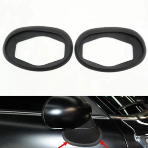 2x Rearview Mirror Base Seal Gasket Ring Pad For MINI Cooper Countryman R60 R61 - Picture 1 of 12