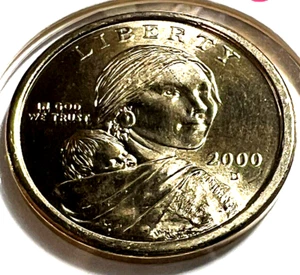 2000-D SACAGAWEA MS DOLLAR - Picture 1 of 2