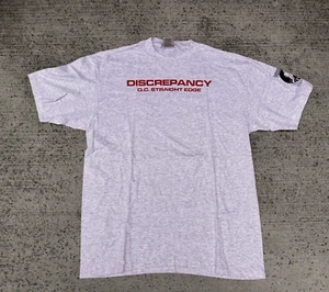 Discrepancy OC Straight Edge Hardcore T-Shirt Youngblood Records Gr. XL - Bild 1 von 7