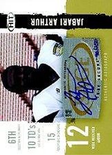 A8380-2008 SAGE HIT Autographs Gold #A33 Jabari Arthur Auto /250 - NM-MT