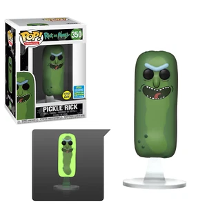 Funko Pop! Vinilo: Rick and Morty - Pickle Rick (brilla en la oscuridad) - Diamante... - Imagen 1 de 1