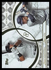 2024 Topps Dynamic Duals #2 Jasson Dominguez Juan Soto - Imagen 1 de 2