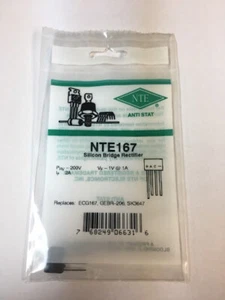 NTE167 SILICON BRIDGE RECTIFIER 2A 200V - Picture 1 of 1