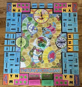 1990 The Divorce Game Counseling Help Children Through Stresses Theodore Games - Picture 1 of 12