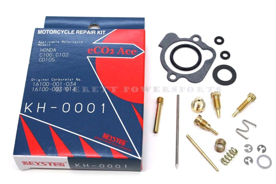Kit Reconstrucción Carburador Honda C100 C102 CA100 CA102 CD105 (Ver Notas) #Z37 Foto 1 de 2
