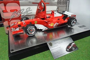 FERRARI 248 F1 2006 SCHUMACHER GP IMOLA 66 POLES POSITION 1/18 HOT WHEELS J2989 - Imagen 1 de 9