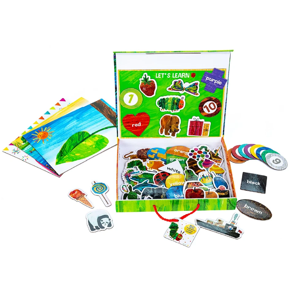 Eric Carle Wooden Play Set Magnetic Travel Case For Kids Ages 2 And Up - Image 1 of 4
