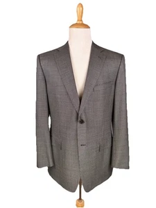 Abrigo deportivo gris Ermenegildo Zegna EU 54R / US 44R Trofeo seda Roma Fit - Imagen 1 de 7