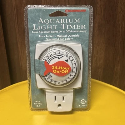 NIP Marineland Aquarium (24 Hour On Off) Light Timer  With Grounded For Safety - Image 1 of 4