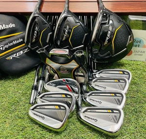TaylorMade RBZ Black Set 1w 3w 3hy RBLADEZ Iron 56789P 11club S Flex Golf Clubs - Picture 1 of 24