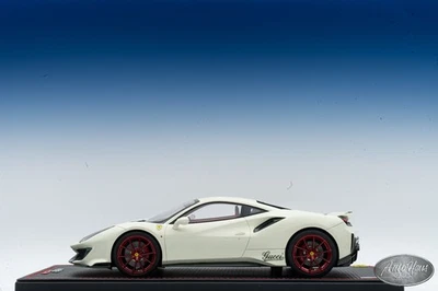 1/18 MR Collection Ferrari 488 Pista White 🤝ALSO OPEN FOR TRADES🤝 - Image 1 of 4