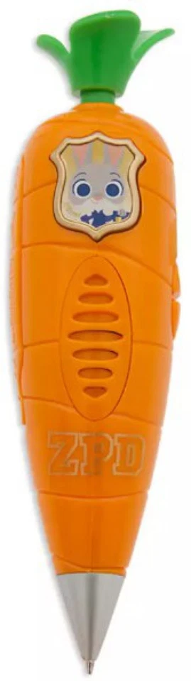 Pluma grabadora de zanahoria Disney Zootopia 2 de 10 pulgadas Foto 1 de 1