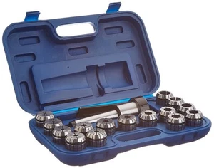 MT4 17 PIECE ER-40 SPRING COLLET CHUCK SET (3900-0504) - Picture 1 of 8