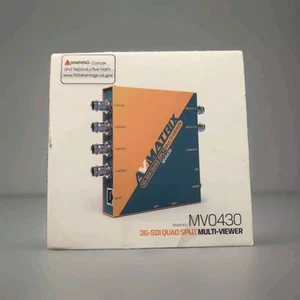 AVMATRIX MV0430 3G SDI/HDMI Quad Split Multi Viewer *Free Shipping** - Picture 1 of 3