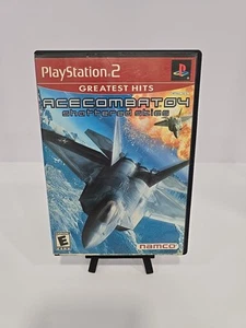 Ace Combat 4 04 Shattered Skies (PlayStation 2 PS2) CIB Complete w/Manual Tested - Picture 1 of 4