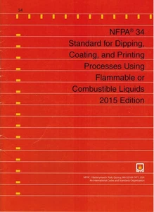 NFPA 34 Dipping and Coating Processes Using Flammable or Combustible Liquids - Picture 1 of 1