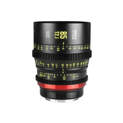 Lente de cine Meike 85 mm T2.1 FF-Prime con rotación de enfoque de 330 grados (montaje EF) Foto 1 de 4