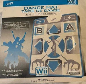 Dance Dance Revolution Hottest Party Mario Mix Nintendo Wii Dance Pad Mat W/box - Picture 1 of 4
