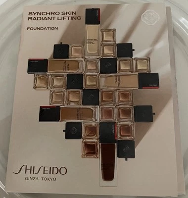 Base Lifting Shiseido Synchro Skin Radiant 4 Cápsulas de Muestra Nueva  Foto 1 de 2