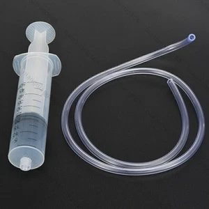 50ml Dosierspritze Absaugspritze Plastikspritze mit 100 cm Schlauch für Messung! - Bild 1 von 5