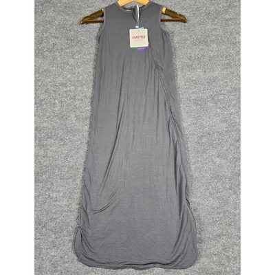 Hapiu Unisex Bebé Saco de Dormir Bolsa Rayón Bambú M 18-36 Meses Gris Foto 1 de 4