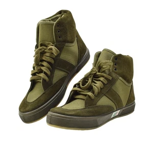 Scarpe Sportive Originali Esercito Italiano High Top Resistenti Allenamento Oliva - Foto 1 di 4