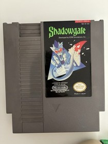 Shadowgate Nintendo NES 1989 Authentic Cartridge Tested Working