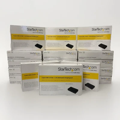 New StarTech 4-Port USB 3.0 Hub + 2.4A Dedicated Fast Charging Port (ST53004U1C) - Image 1 of 4