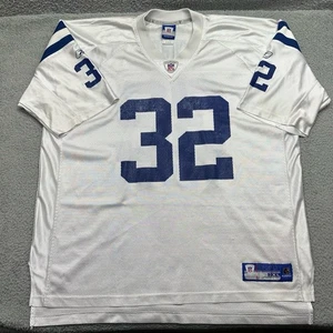 Reebok NFL 7009A Mens 3XL #32 Edgerrin James Indianapolis Colts Football Jersey - Picture 1 of 19