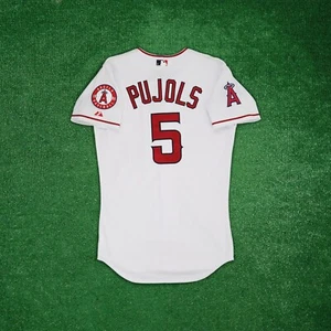Albert Pujols Los Angeles Angels Authentic On-Field Home White Jersey - Picture 1 of 7