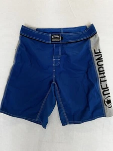 Dethrone Royalty Shorts Mens Sz 32 MMA Boxing Fighting Blue 9.5 " Inseam - Picture 1 of 8