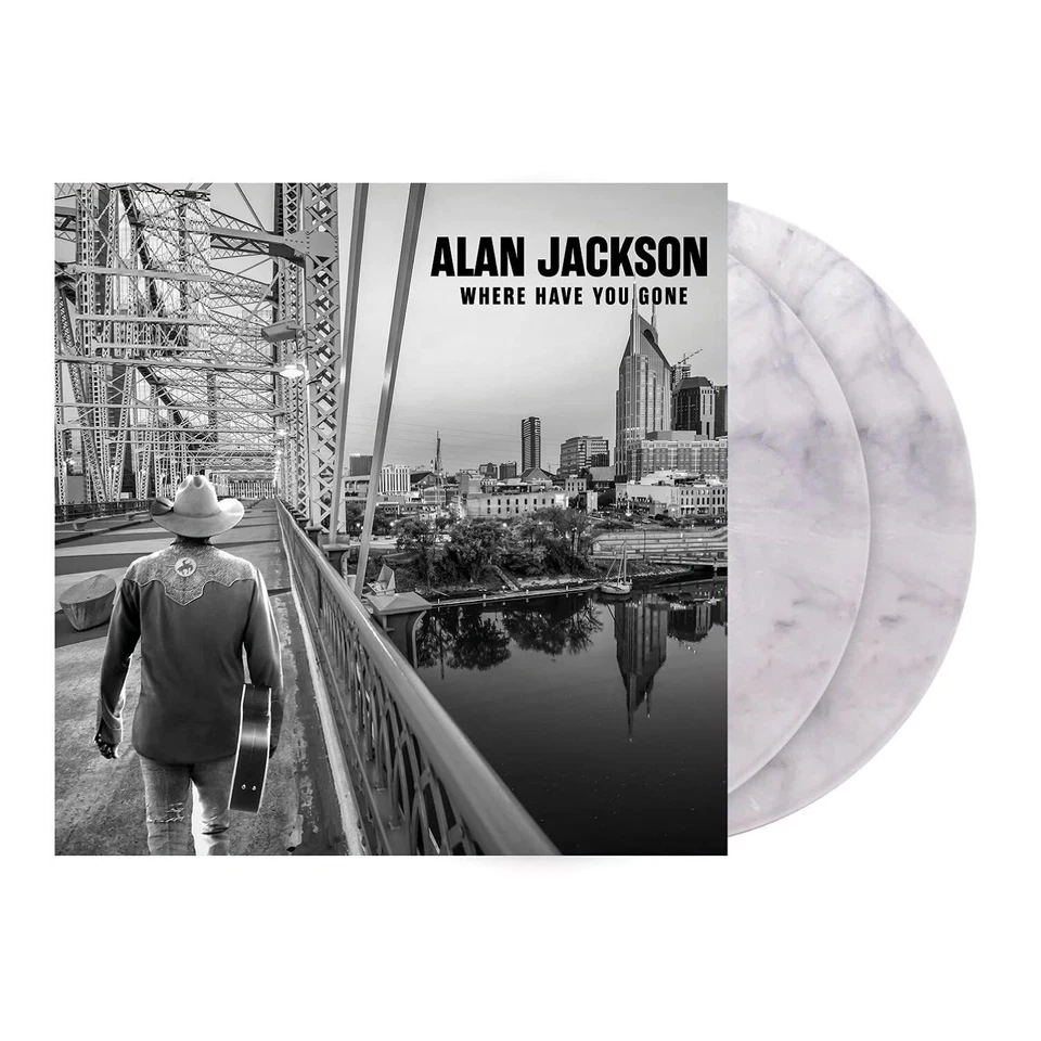 Where Have You Gone- Alan Jackson Limited Edition Black & White Colored Vinyl Foto 1 de 1